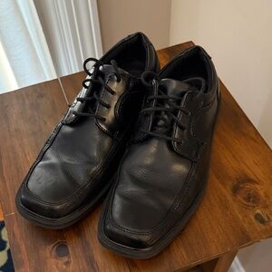 Classic Black Leather Men's Shoes